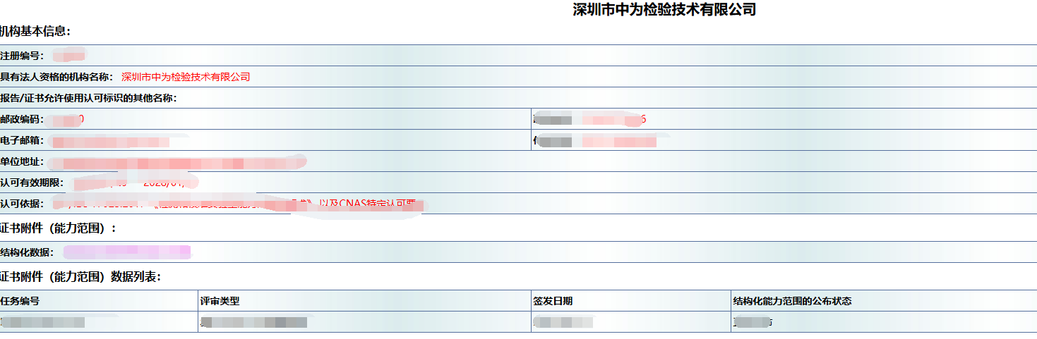 CNAS认证怎么查询？CNAS认证查询官网(图6)